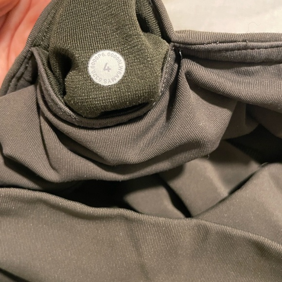 Lululemon All The Right Places Crop Leggings in Army Green - Picture 4 of 8